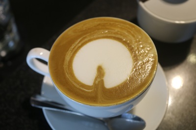 latte art hình trái tim