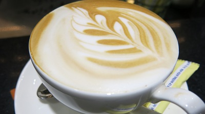 một tách latte art của người mới bắt đầu